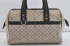 Auth Louis Vuitton Monogram Mini Josephine GM Hand Bag M92310 Khaki Beige 1294I