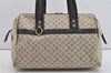 Auth Louis Vuitton Monogram Mini Josephine GM Hand Bag M92310 Khaki Beige 1294I