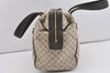 Auth Louis Vuitton Monogram Mini Josephine GM Hand Bag M92310 Khaki Beige 1294I