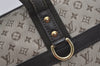 Auth Louis Vuitton Monogram Mini Josephine GM Hand Bag M92310 Khaki Beige 1294I