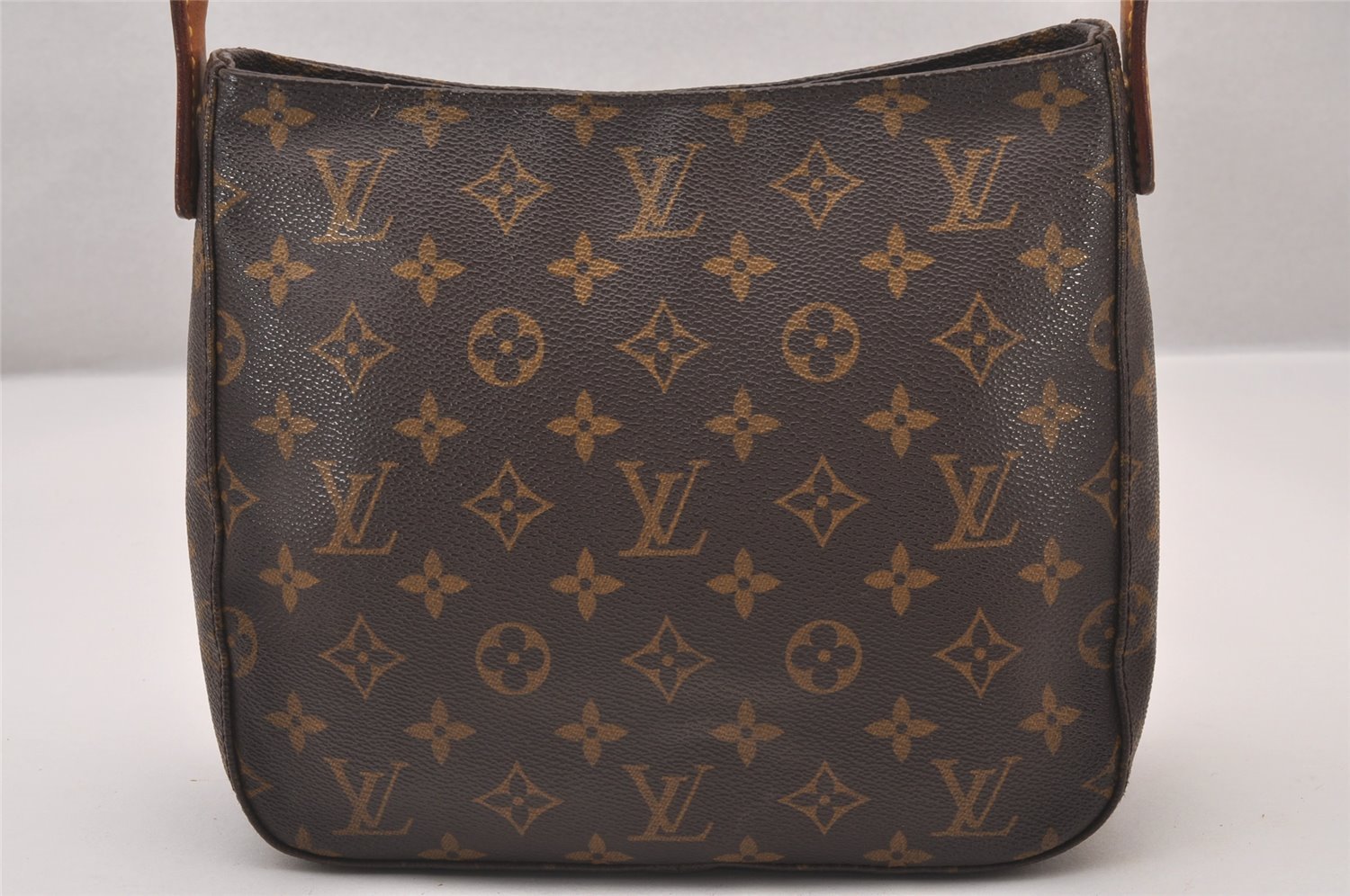 Authentic Louis Vuitton Monogram Looping MM Shoulder Bag M51146 LV 1295I