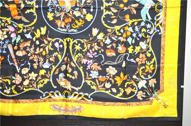 Auth HERMES Carre 90 Scarf 