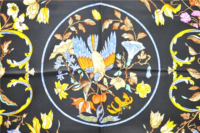 Auth HERMES Carre 90 Scarf 