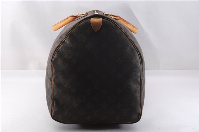 Authentic Louis Vuitton Monogram Keepall 55 Travel Boston Bag M41424 LV 1296F