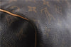 Authentic Louis Vuitton Monogram Keepall 55 Travel Boston Bag M41424 LV 1296F