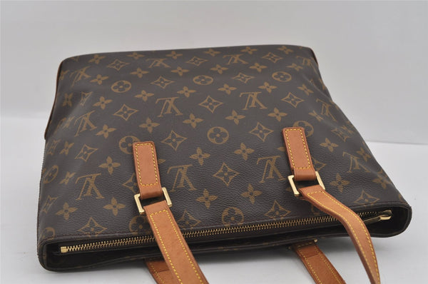 Authentic Louis Vuitton Monogram Cabas Piano Shoulder Tote Bag M51148 LV 1296I