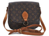 Auth Louis Vuitton Monogram Saint Cloud GM Shoulder Cross Bag M51242 LV 1297D