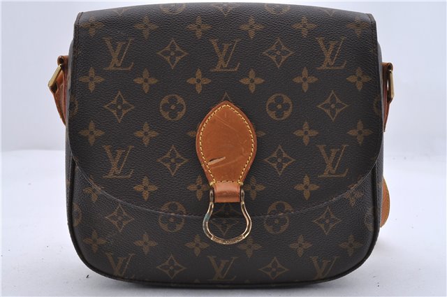 Auth Louis Vuitton Monogram Saint Cloud GM Shoulder Cross Bag M51242 LV 1297D