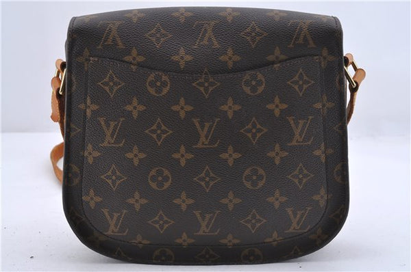 Auth Louis Vuitton Monogram Saint Cloud GM Shoulder Cross Bag M51242 LV 1297D