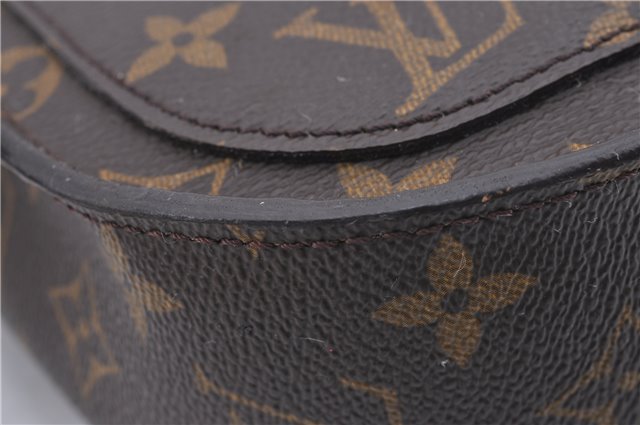 Auth Louis Vuitton Monogram Saint Cloud GM Shoulder Cross Bag M51242 LV 1297D