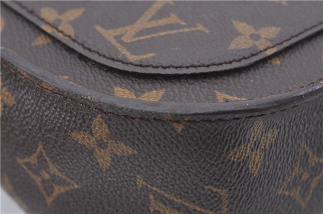 Auth Louis Vuitton Monogram Saint Cloud GM Shoulder Cross Bag M51242 LV 1297D