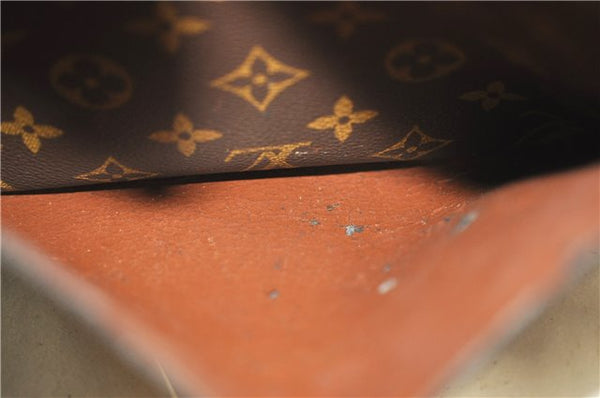 Auth Louis Vuitton Monogram Saint Cloud GM Shoulder Cross Bag M51242 LV 1297D