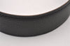 Authentic HERMES Constance Leather Belt Size 65cm 25.6" Black Red 1297I