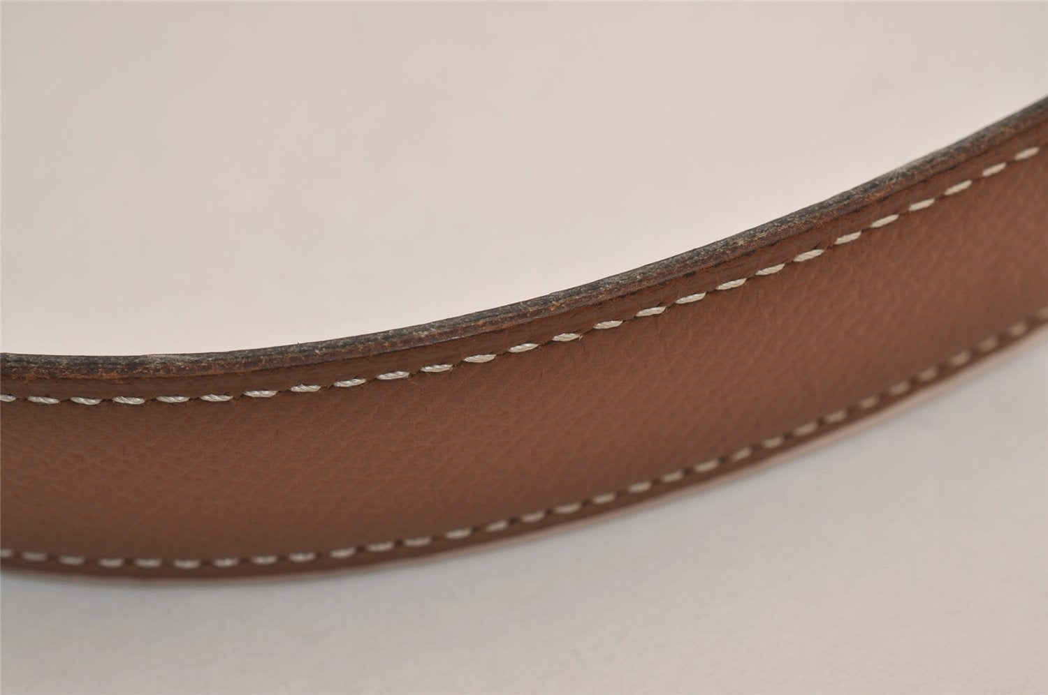 Authentic HERMES Constance Leather Belt Size 65cm 25.6