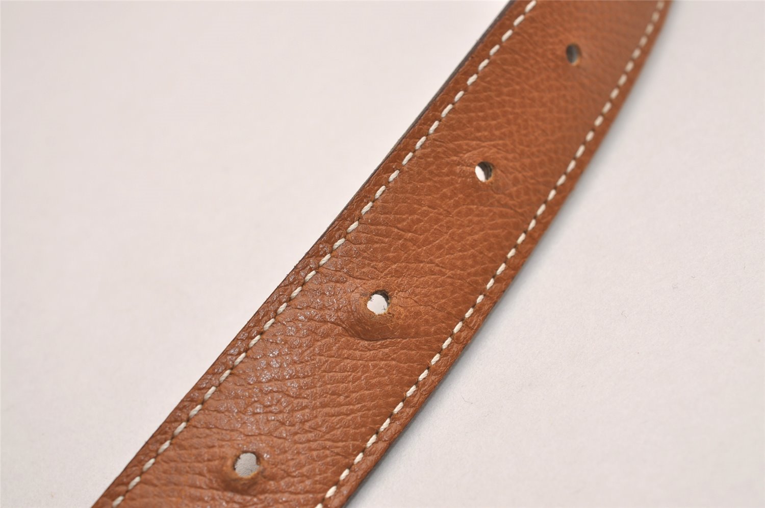 Authentic HERMES Constance Leather Belt Size 65cm 25.6