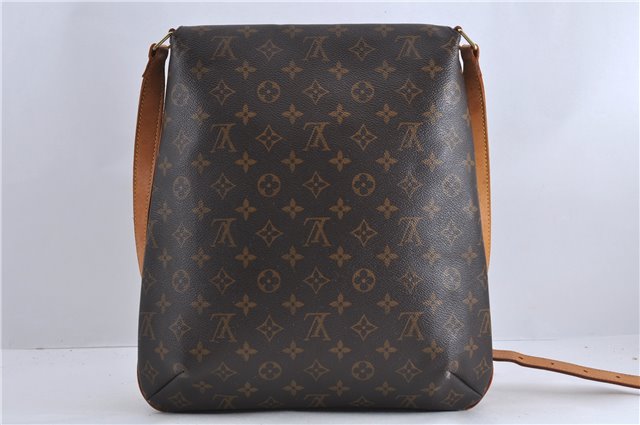 Authentic Louis Vuitton Monogram Musette Shoulder Cross Body Bag M51256 LV 1299D