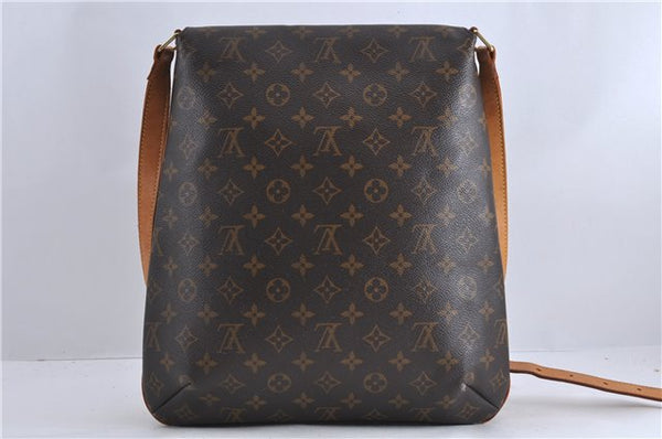 Authentic Louis Vuitton Monogram Musette Shoulder Cross Body Bag M51256 LV 1299D
