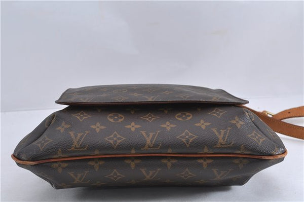 Authentic Louis Vuitton Monogram Musette Shoulder Cross Body Bag M51256 LV 1299D