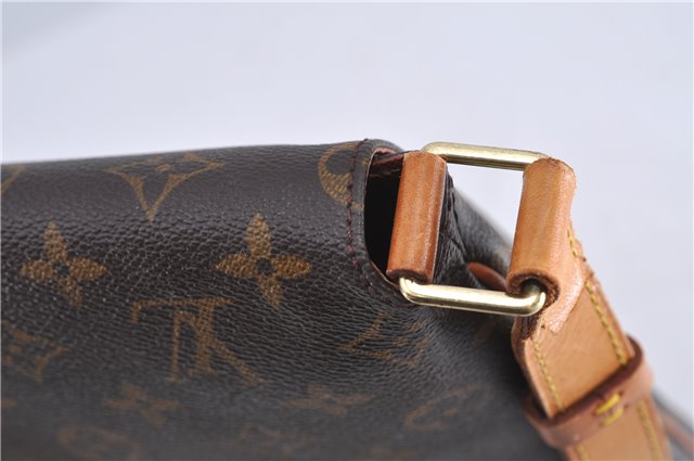 Authentic Louis Vuitton Monogram Musette Shoulder Cross Body Bag M51256 LV 1299D