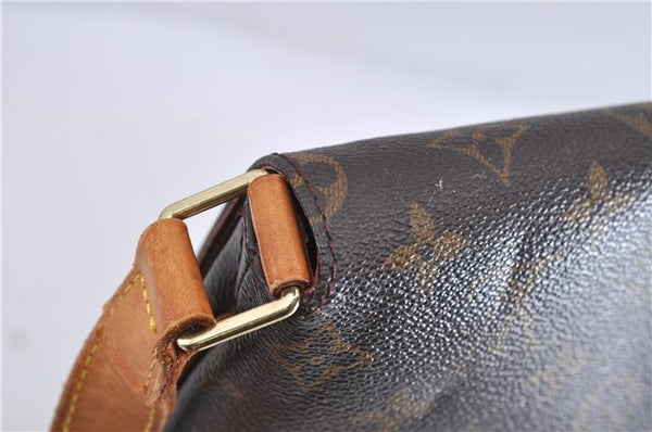 Authentic Louis Vuitton Monogram Musette Shoulder Cross Body Bag M51256 LV 1299D