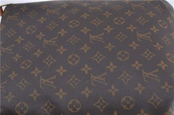 Authentic Louis Vuitton Monogram Musette Shoulder Cross Body Bag M51256 LV 1299D