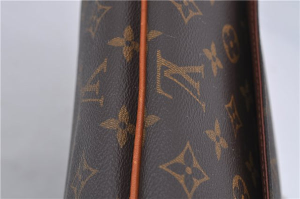 Authentic Louis Vuitton Monogram Musette Shoulder Cross Body Bag M51256 LV 1299D