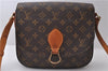 Auth Louis Vuitton Monogram Saint Cloud GM Shoulder Cross Bag M51242 LV 1300D