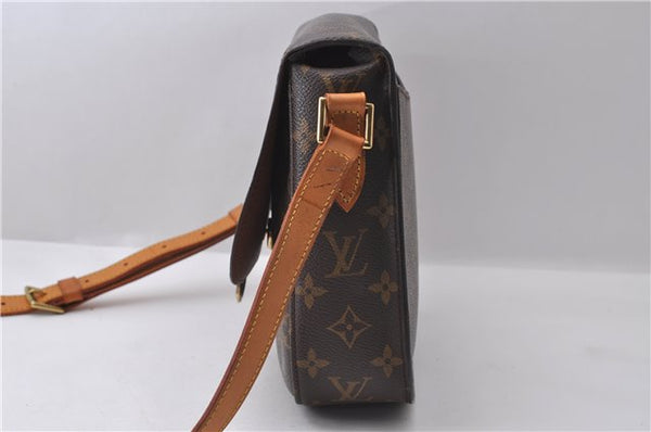 Auth Louis Vuitton Monogram Saint Cloud GM Shoulder Cross Bag M51242 LV 1300D