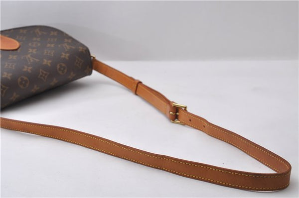 Auth Louis Vuitton Monogram Saint Cloud GM Shoulder Cross Bag M51242 LV 1300D