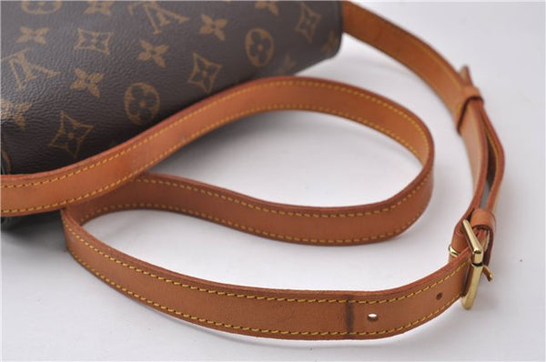 Auth Louis Vuitton Monogram Saint Cloud GM Shoulder Cross Bag M51242 LV 1300D