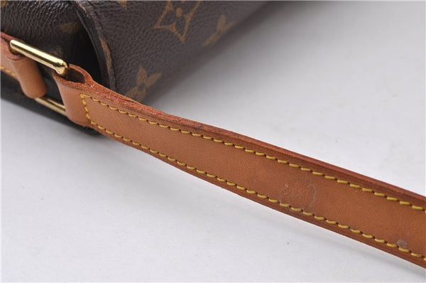 Auth Louis Vuitton Monogram Saint Cloud GM Shoulder Cross Bag M51242 LV 1300D