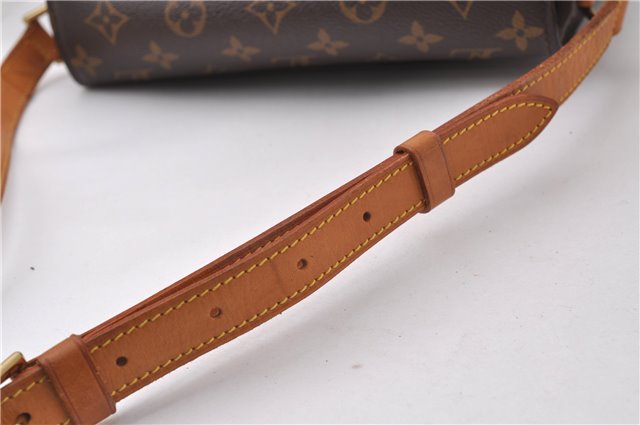 Auth Louis Vuitton Monogram Saint Cloud GM Shoulder Cross Bag M51242 LV 1300D