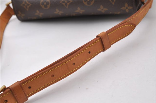 Auth Louis Vuitton Monogram Saint Cloud GM Shoulder Cross Bag M51242 LV 1300D