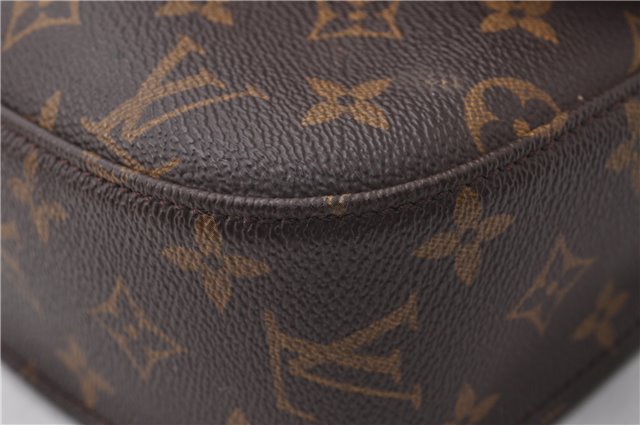Auth Louis Vuitton Monogram Saint Cloud GM Shoulder Cross Bag M51242 LV 1300D