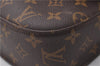 Auth Louis Vuitton Monogram Saint Cloud GM Shoulder Cross Bag M51242 LV 1300D
