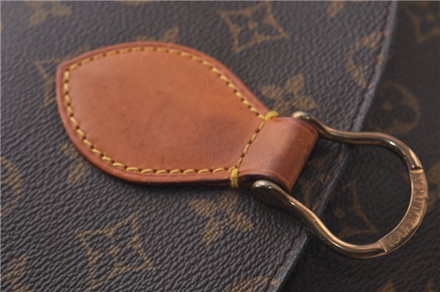 Auth Louis Vuitton Monogram Saint Cloud GM Shoulder Cross Bag M51242 LV 1300D