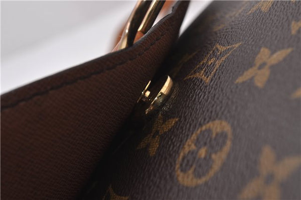 Auth Louis Vuitton Monogram Saint Cloud GM Shoulder Cross Bag M51242 LV 1300D