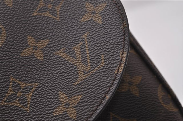 Auth Louis Vuitton Monogram Saint Cloud GM Shoulder Cross Bag M51242 LV 1300D