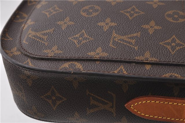 Auth Louis Vuitton Monogram Saint Cloud GM Shoulder Cross Bag M51242 LV 1300D