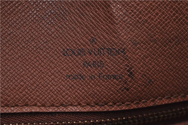 Auth Louis Vuitton Monogram Saint Cloud GM Shoulder Cross Bag M51242 LV 1300D