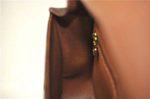 Auth Louis Vuitton Monogram Saint Cloud GM Shoulder Cross Bag M51242 LV 1300D
