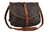 Authentic Louis Vuitton Monogram Saumur 35 Shoulder Cross Bag M42254 LV 1300I