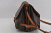 Authentic Louis Vuitton Monogram Saumur 35 Shoulder Cross Bag M42254 LV 1300I
