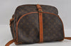 Authentic Louis Vuitton Monogram Saumur 35 Shoulder Cross Bag M42254 LV 1300I