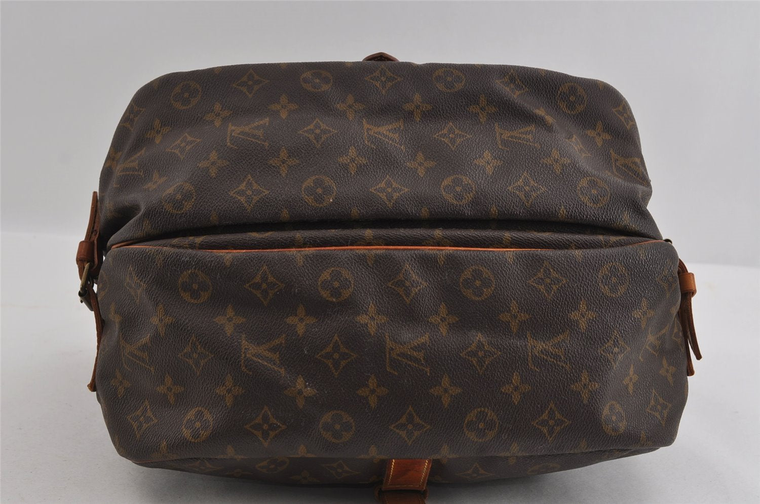 Authentic Louis Vuitton Monogram Saumur 35 Shoulder Cross Bag M42254 LV 1300I