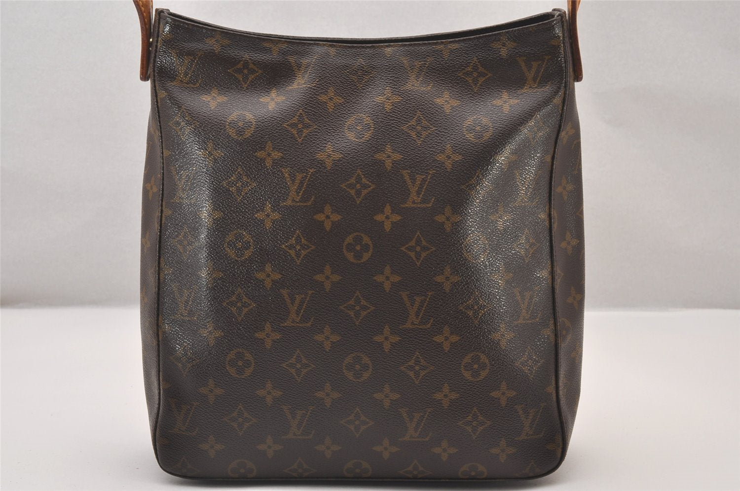 Authentic Louis Vuitton Monogram Looping GM Shoulder Bag M51145 LV 1301I