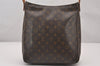 Authentic Louis Vuitton Monogram Looping GM Shoulder Bag M51145 LV 1301I