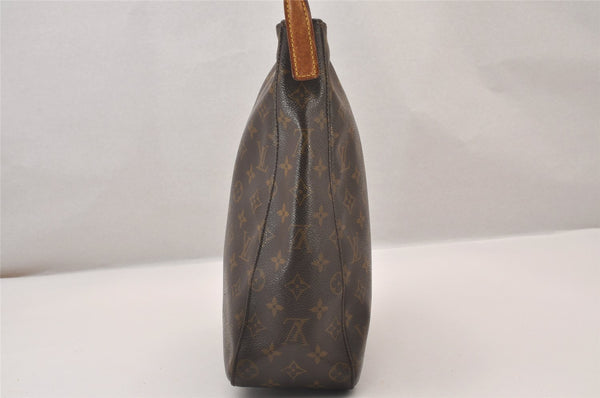 Authentic Louis Vuitton Monogram Looping GM Shoulder Bag M51145 LV 1301I