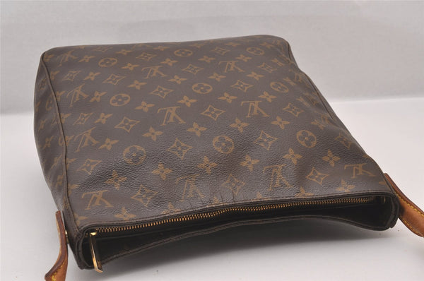 Authentic Louis Vuitton Monogram Looping GM Shoulder Bag M51145 LV 1301I