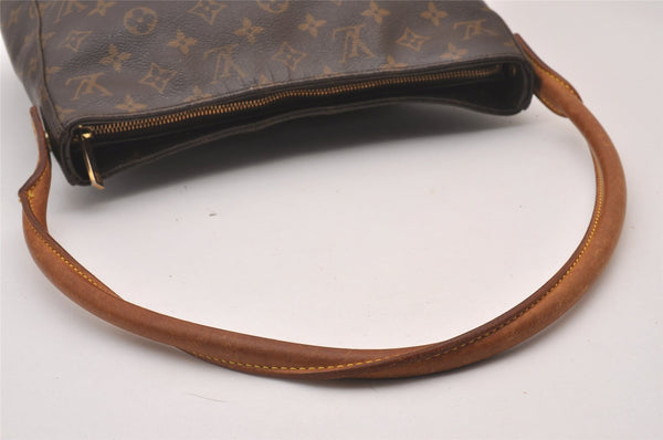 Authentic Louis Vuitton Monogram Looping GM Shoulder Bag M51145 LV 1301I